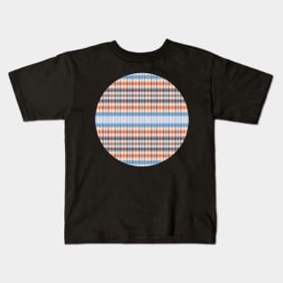 Geometric modern Boho abstract mid century stripes minimalist 116 Pattern Kids T-Shirt